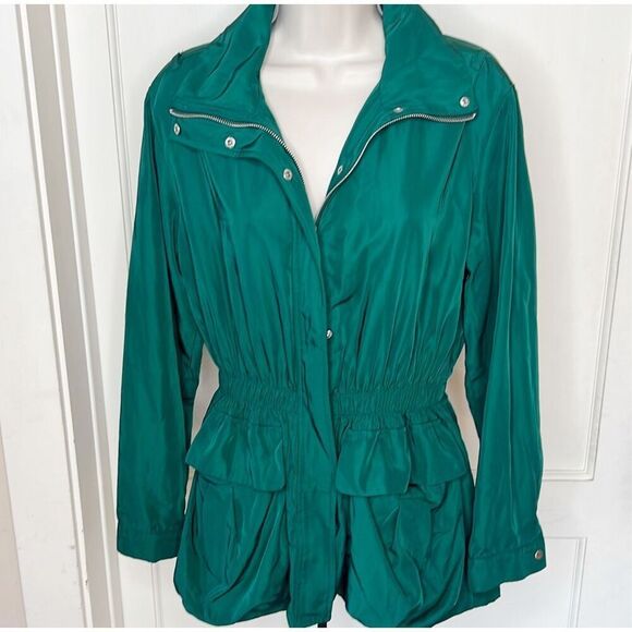 Barney’s New York x Forever 21 Green Puffer Jacket Small new - Picture 1 of 6